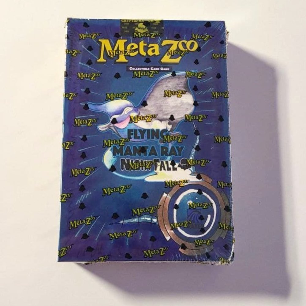 MetaZoo Nightfall Theme Deck Flying Manta Ray Sealed